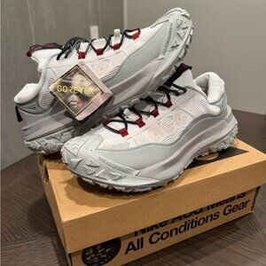 Nike ACG Gray and White Trail Sneakers
